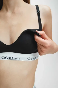 Calvin Klein Sutias-Top De Maternidade Algodao Com Cos Da