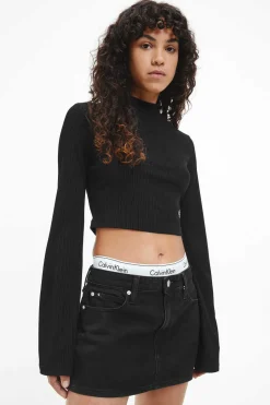 Calvin Klein T-Shirts-Top Manga Comprida Mulher