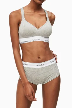 Calvin Klein Sutias-Top Pre-Formado De Algodao Com Cos Da