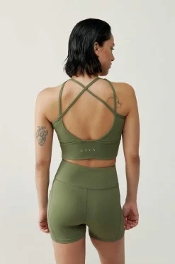 Born Living Yoga Sutias-Top Seia Crocodile