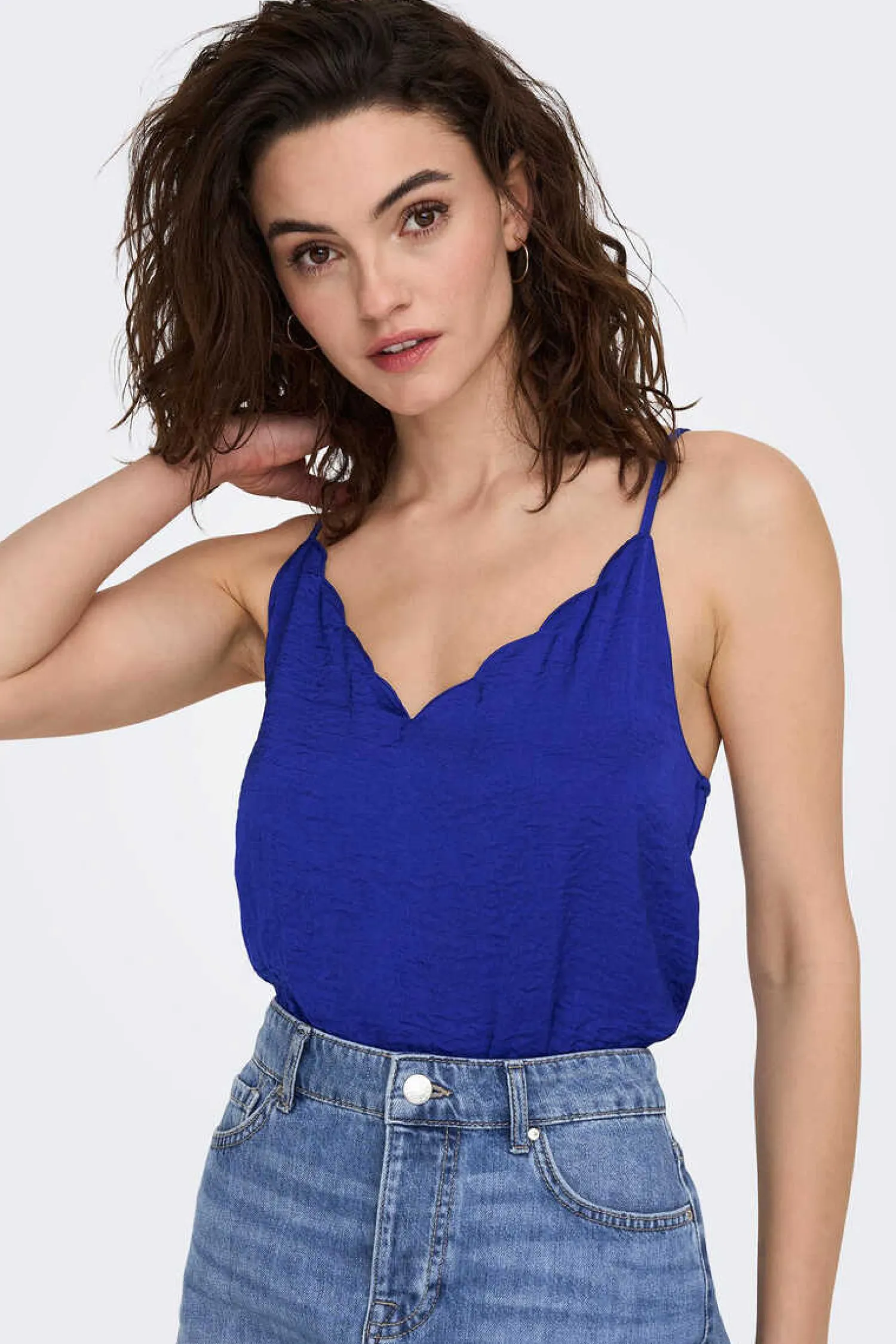 Only T-Shirts-Top Tipo Combinacao Debruado.