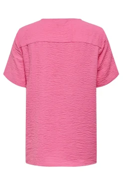 JDY T-Shirts-Topo Do Pescoco Em V