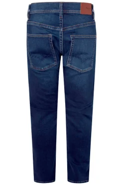 Pepe Jeans Track Regular Fit Regular Waist Jeans Marinho Discount