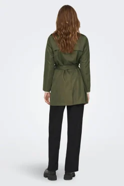 Only Sobretudos E Parkas-Trench Cinto