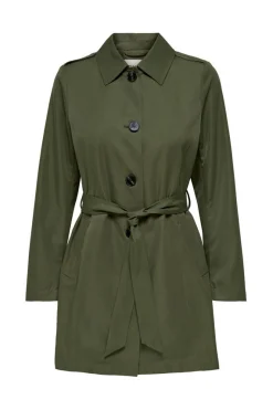 Only Sobretudos E Parkas-Trench Cinto