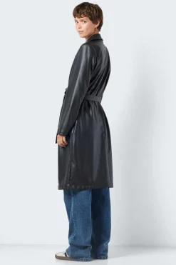 Noisy May Sobretudos E Parkas-Trench Comprido Polipele