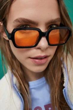 HI&BYE T-Shirts E Tops-T-Shirt 100% Algodao Logo