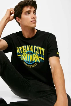 Springfield T-Shirt Batman Preto New