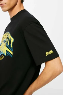 Springfield T-Shirt Batman Preto New