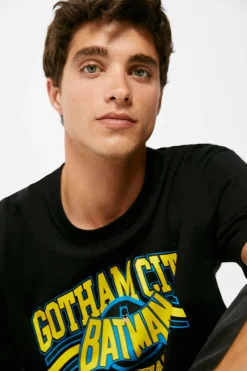 Springfield T-Shirt Batman Preto New