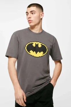 Springfield T-Shirt Batman Logo Mix Cinza Online