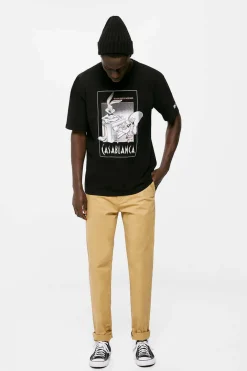 Springfield T-Shirt Burgs Bunny Casablanca Preto Best