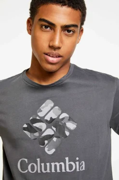 Columbia T-Shirt Rapid Ridge™ Costas Para Homem Azul Indigo Sale