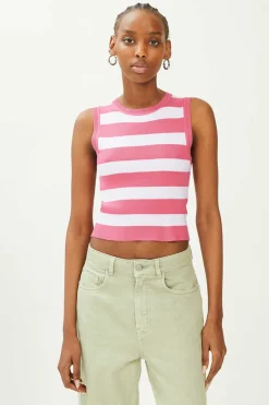 Pimkie T-Shirts-T-Shirt De Alcas Curta De Malha