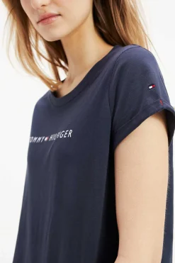 Tommy Jeans Pijamas-T-Shirt De Algodao