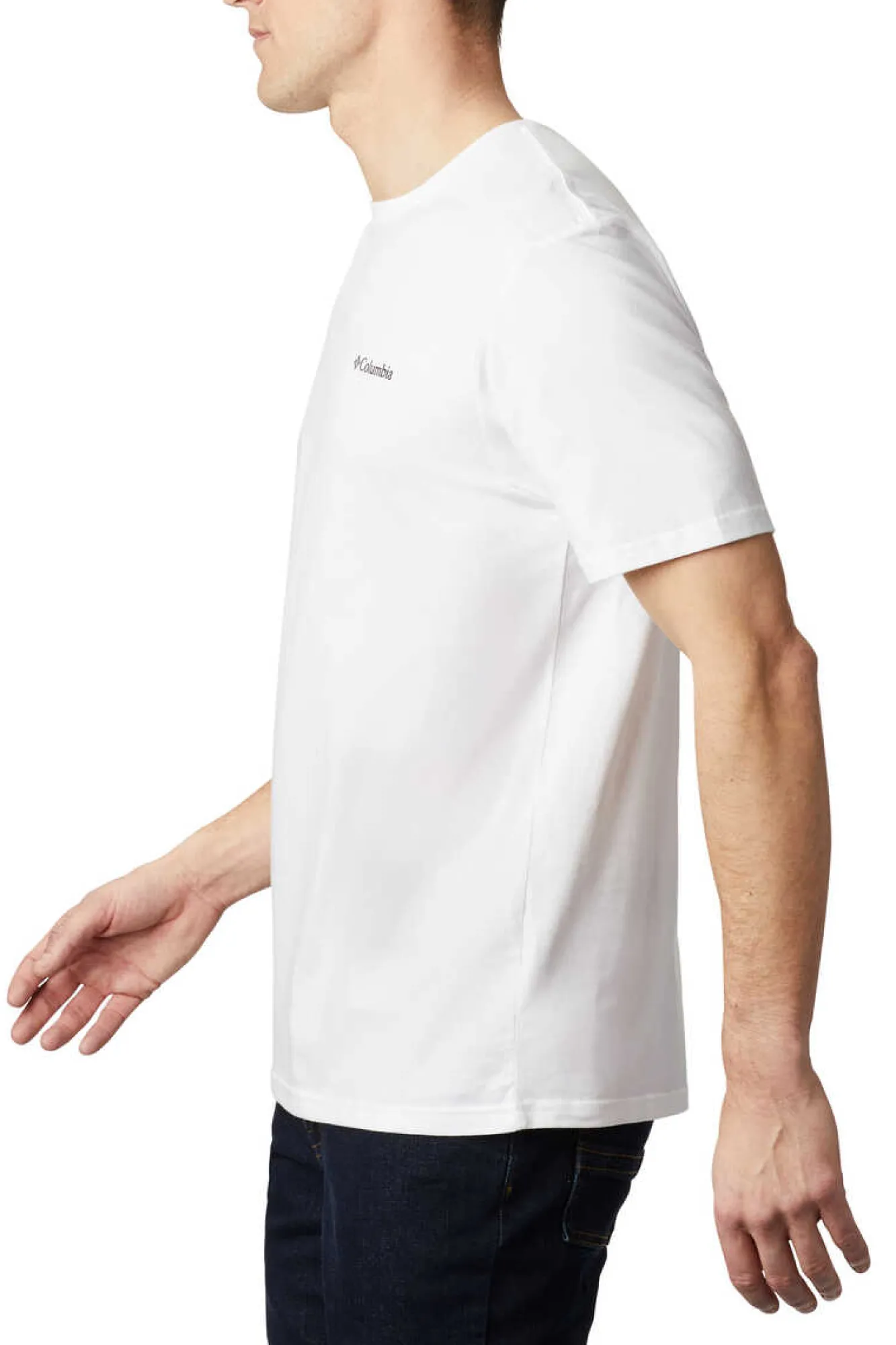 Columbia T-Shirt De Manga Curta North Cascades™ Para Homem Branco