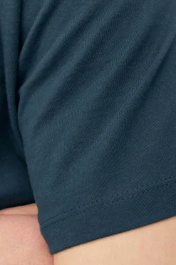 Jack & Jones T-Shirt De Manga Curta Print Foto Azul Clearance