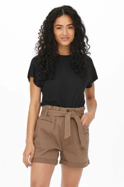 JDY T-Shirts-T-Shirt Decote Redondo