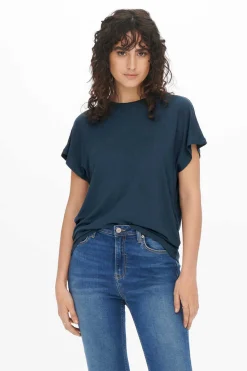 JDY T-Shirts-T-Shirt Decote Redondo