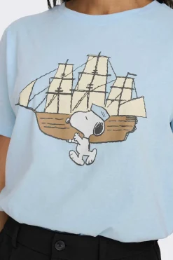 JDY Licencas-T-Shirt Do Snoopy