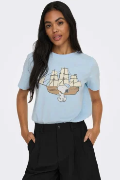 JDY Licencas-T-Shirt Do Snoopy