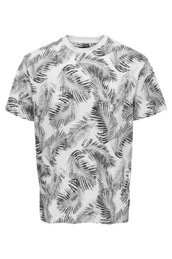 Only & Sons T-Shirt Estampada Branco Clearance