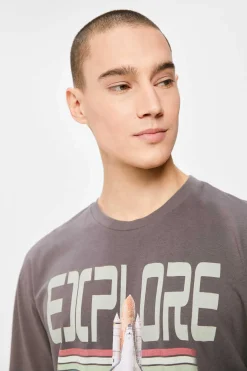 Springfield T-Shirt Explore Mix Cinza Best