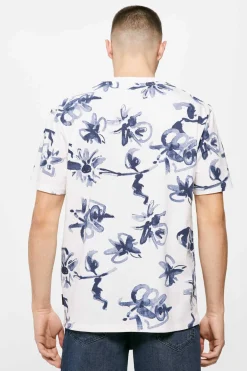 Springfield T-Shirt Flor Aquarela Cru Hot