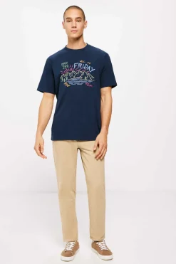 Springfield T-Shirt Friday Azulado Clearance