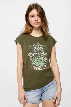 Springfield T-Shirts-T-Shirt Grafica Etnica