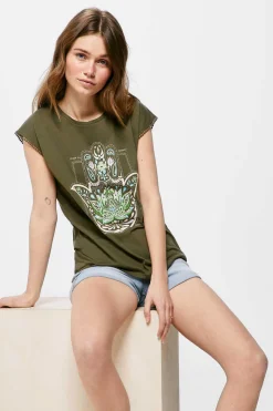 Springfield T-Shirts-T-Shirt Grafica Etnica