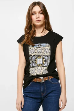 Springfield T-Shirts-T-Shirt Grafica Etnica