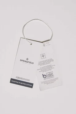 Springfield T-Shirts-T-Shirt Grafica Mangas Crochet