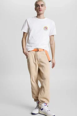 Tommy Jeans T-Shirt Herren Branco Outlet