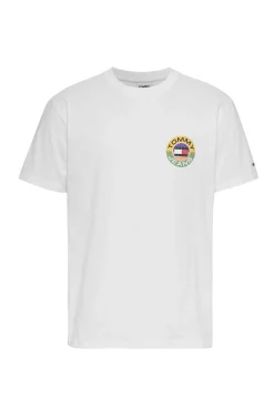 Tommy Jeans T-Shirt Herren Branco Outlet