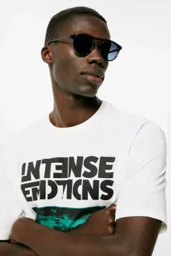 Springfield T-Shirt Intense Emotions Branco New