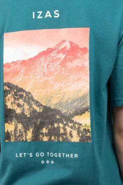 Izas Outdoor-T-Shirt Manga Curta Apies