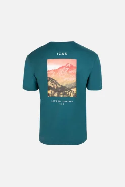 Izas Outdoor-T-Shirt Manga Curta Apies