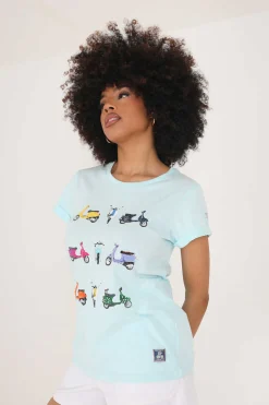 Brave Soul T-Shirts-T-Shirt Manga Curta Estampada