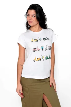 Brave Soul T-Shirts-T-Shirt Manga Curta Estampada