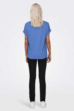 Only T-Shirts-T-Shirt Manga Curta Gola Redonda