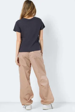 Noisy May Licencas-T-Shirt Manga Curta Print Frontal