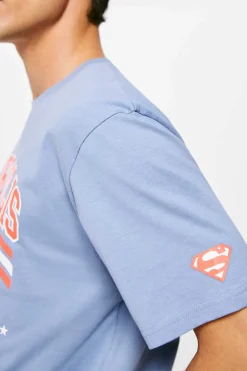 Springfield T-Shirt Metropolis Superman Azul Online