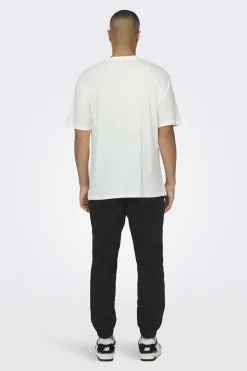 Only & Sons T-Shirt Minecraft Branco Online