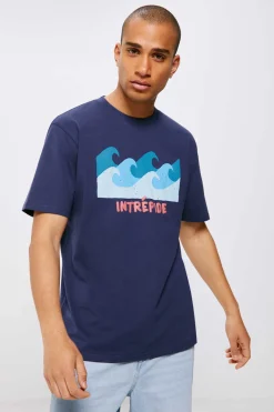 Springfield T-Shirt Ondas Azulado Sale