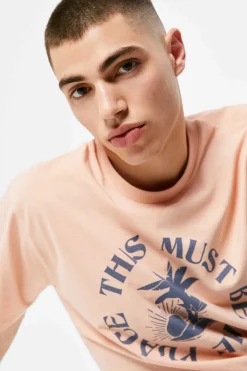 Springfield T-Shirt Palmeira Vermelho Hot