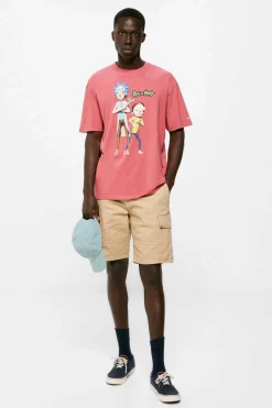 Springfield T-Shirt Rick & Morty 3D Morango Discount