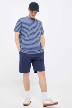 Springfield T-Shirt Riscas Aguarela Azul Best