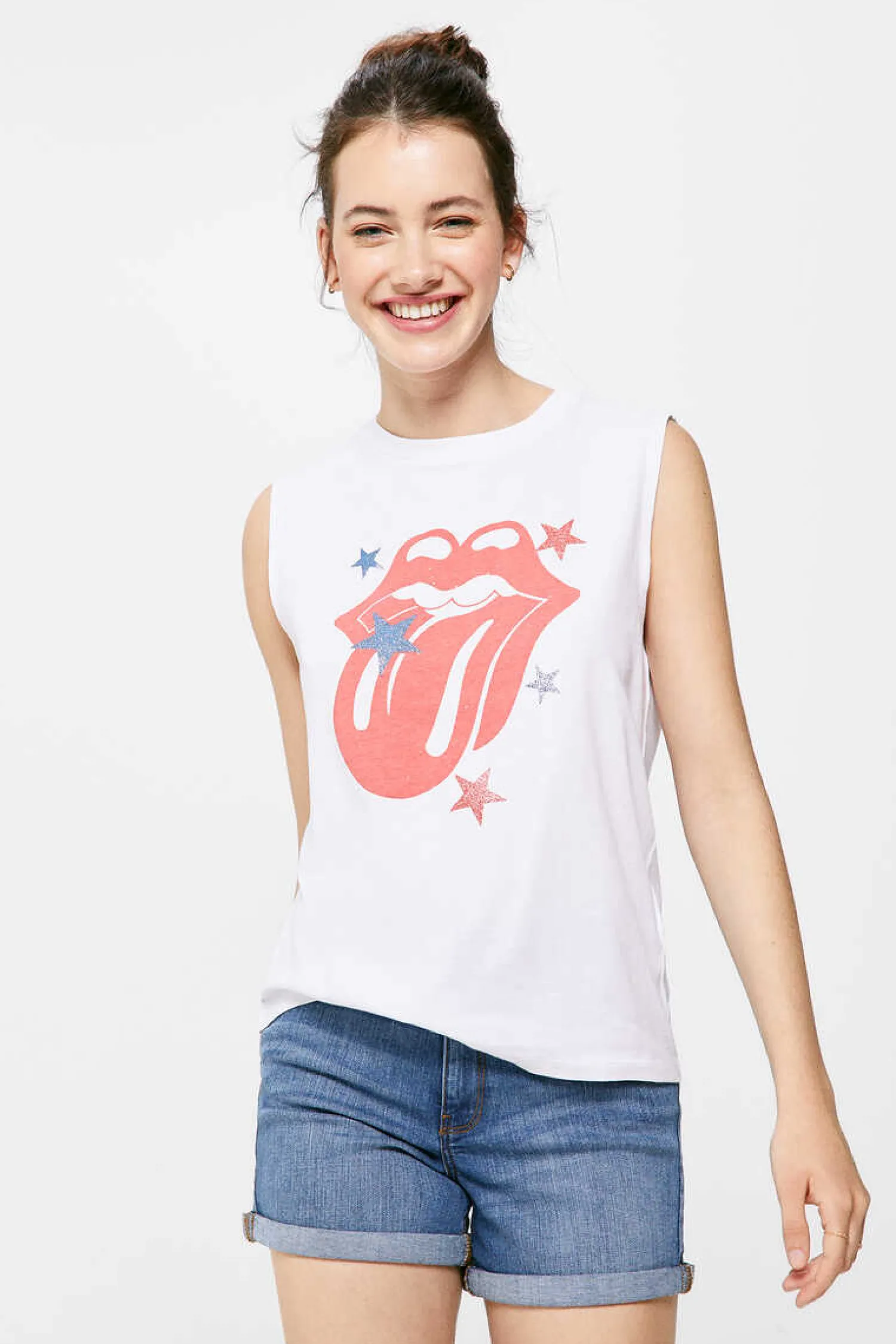 Springfield Licencas-T-Shirt "Rolling Stones"