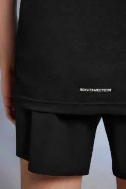 Springfield T-Shirt Sem Mangas Outdoor Preto New